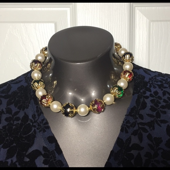 Napier Jewelry - 🌷Pricecut🌷NapierGoldtone,Multicolored necklace🌷